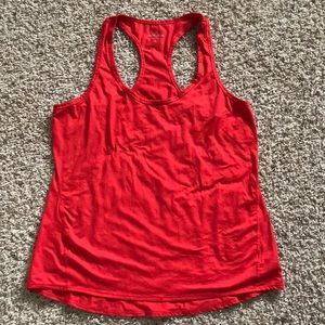 Athleta - Chi Racerback Tank - Red - Large